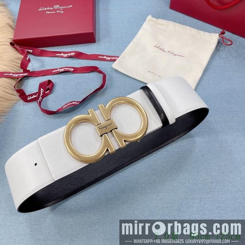 Ferragamo Belt 70mm 7D0519