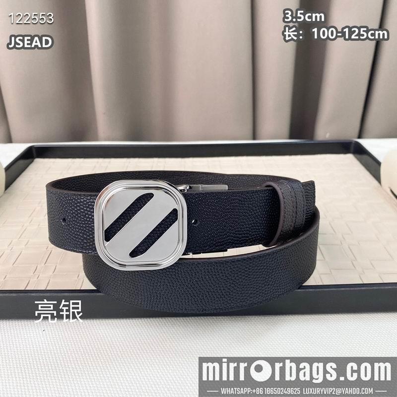 Zegna belt 35mmX100-125cm 8L01