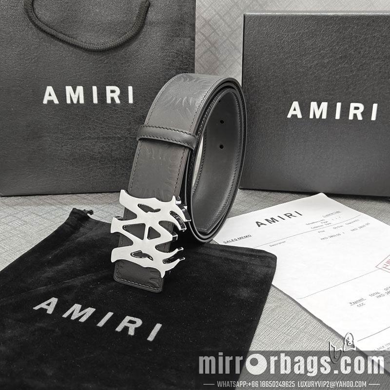 Amiri belt 38mmX90-125cm lb01