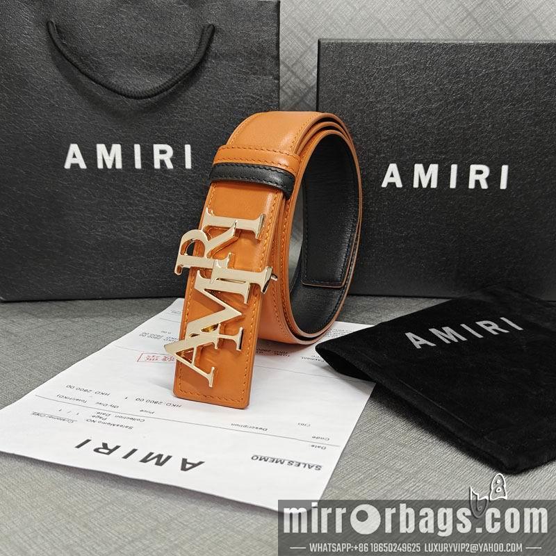 Amiri belt 38mmX90-125cm lb080201