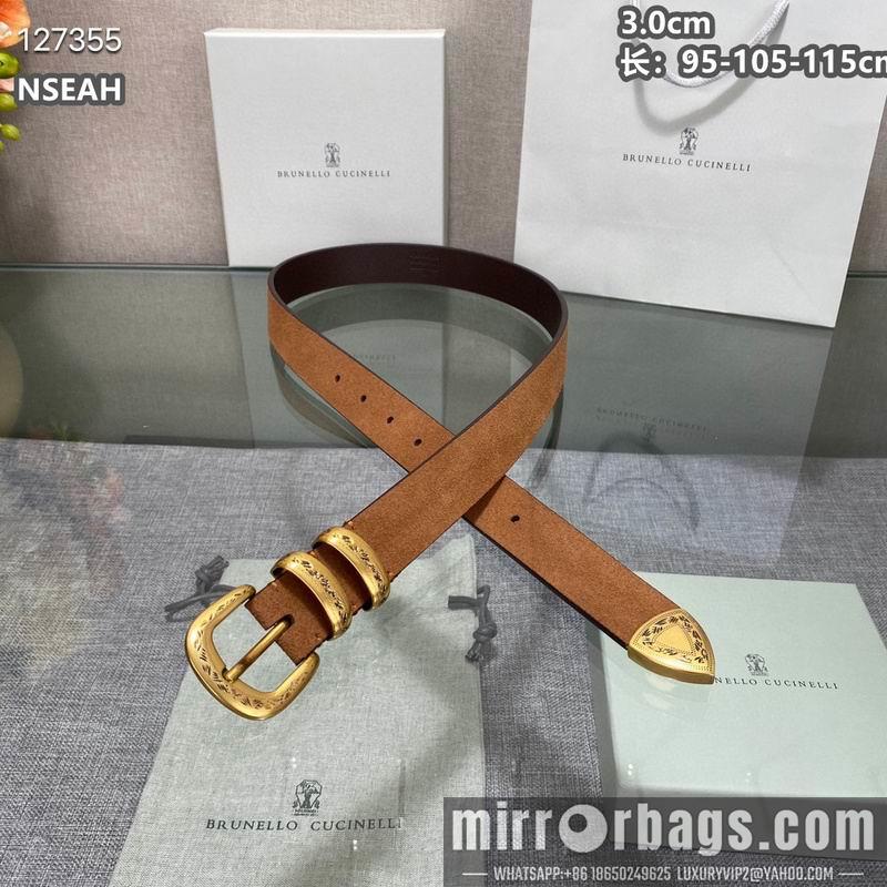 Brunello Cucinelli belt 30mmX95-105-115cm 8L04