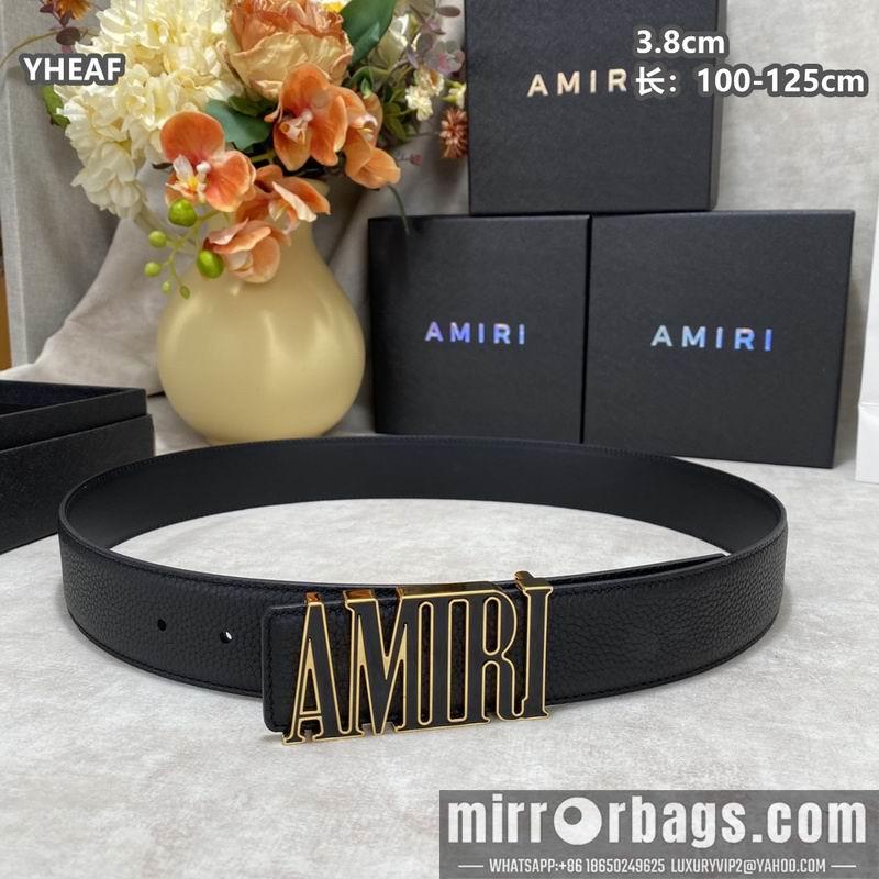 Amiri belt 38mmX100-125cm 8L37