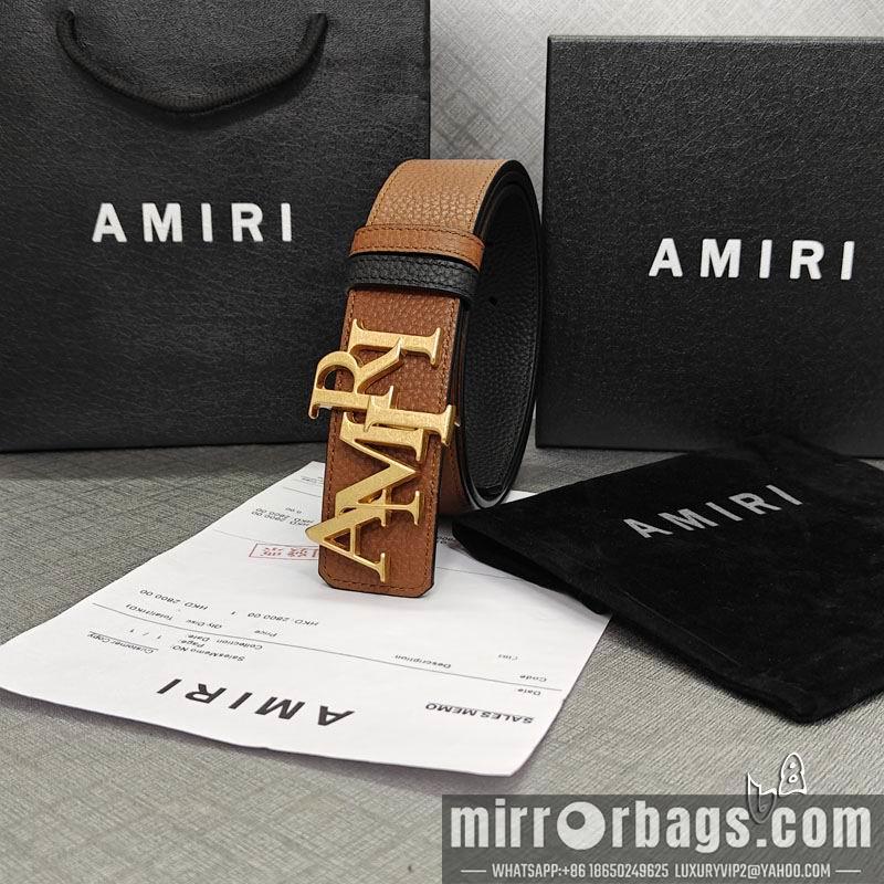 Amiri belt 38mmX90-125cm lb072301