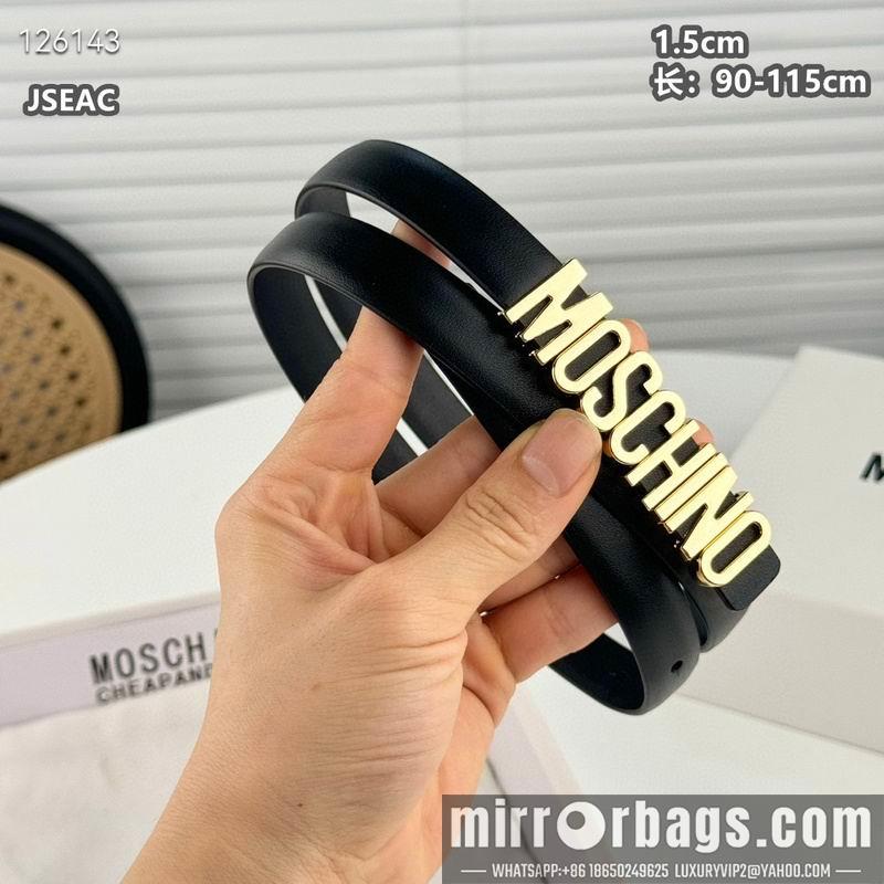 Moschino belt 15mmX90-115cm 8L01
