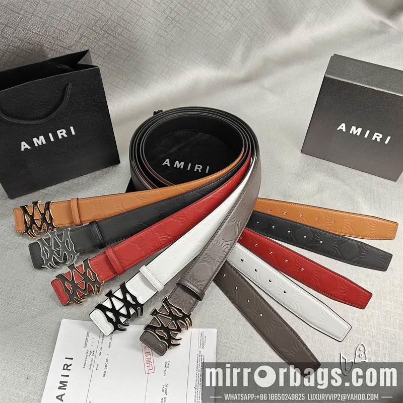 Amiri belt 38mmX90-125cm lb04