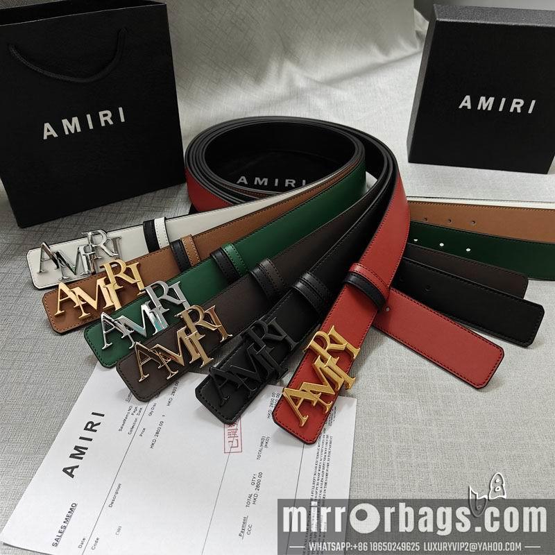 Amiri belt 38mmX90-125cm lb072302
