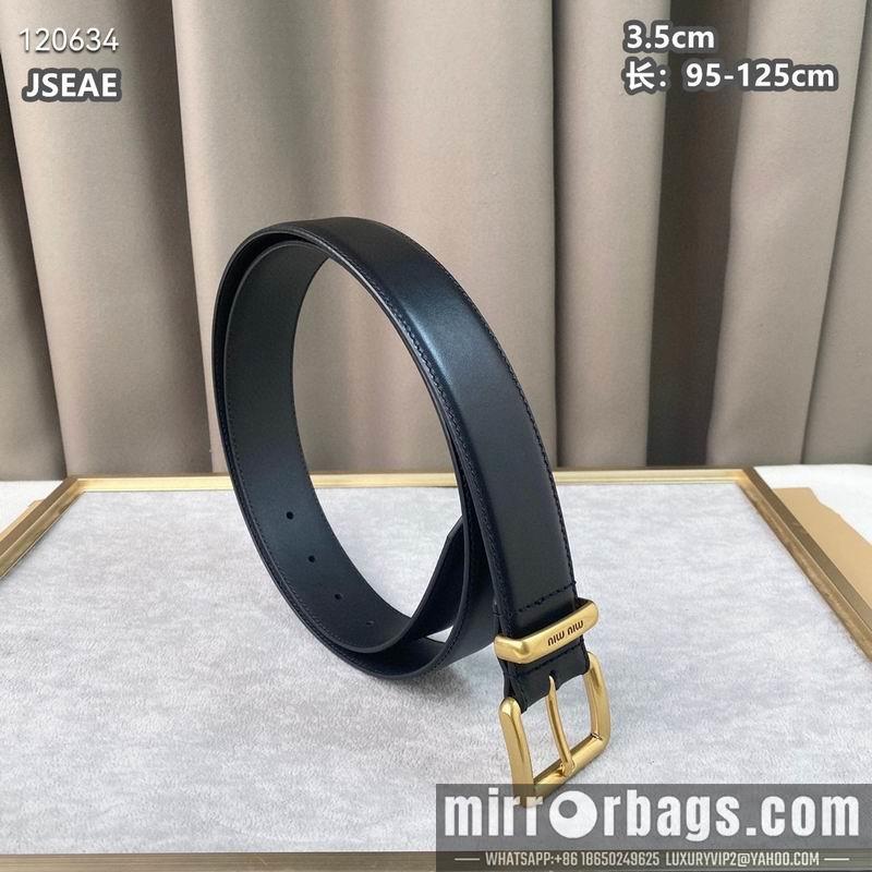 Miumiu belt 35mmX95-125cm 8L072002