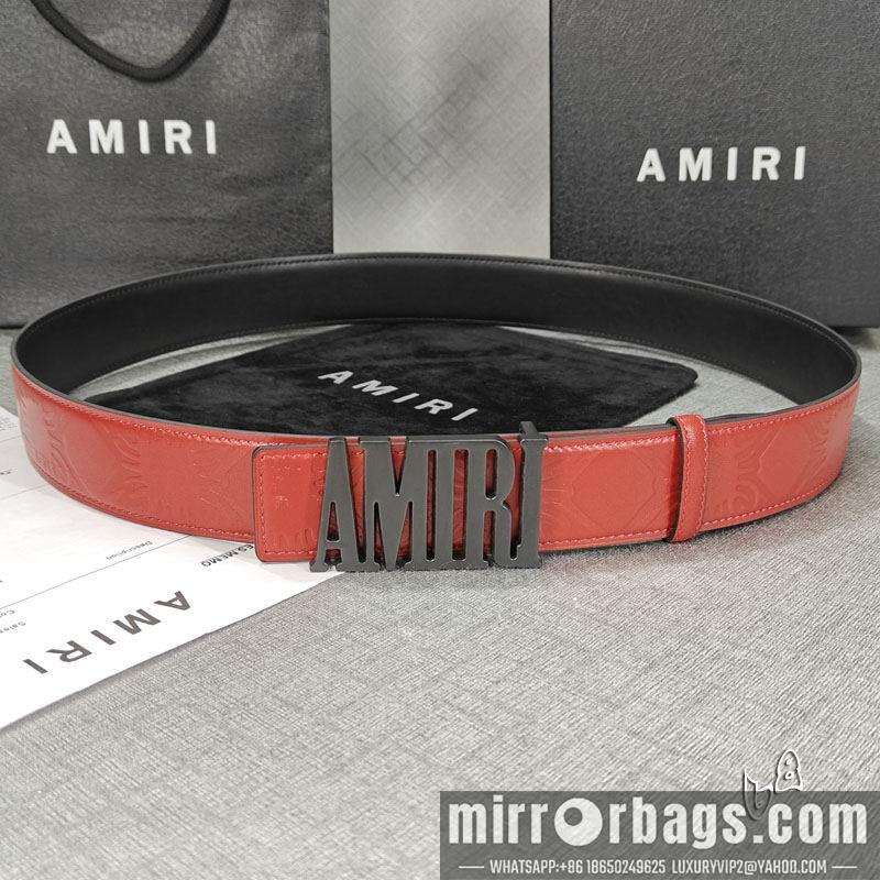 Amiri belt 38mmX90-125cm lb05