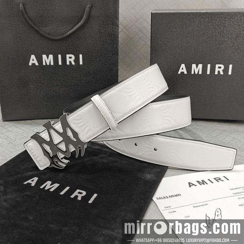 Amiri belt 38mmX90-125cm lb04