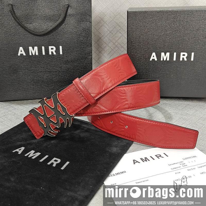 Amiri belt 38mmX90-125cm lb04