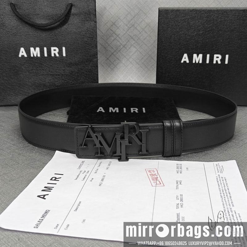 Amiri belt 38mmX90-125cm lb080201