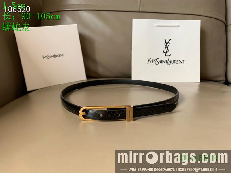YSL Belt 15mmX90-105CM 8L606
