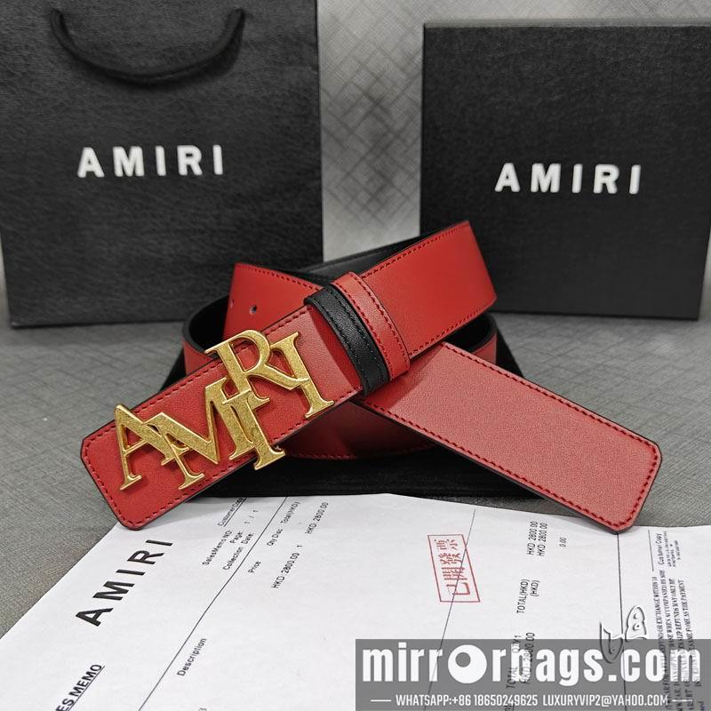 Amiri belt 38mmX90-125cm lb072302