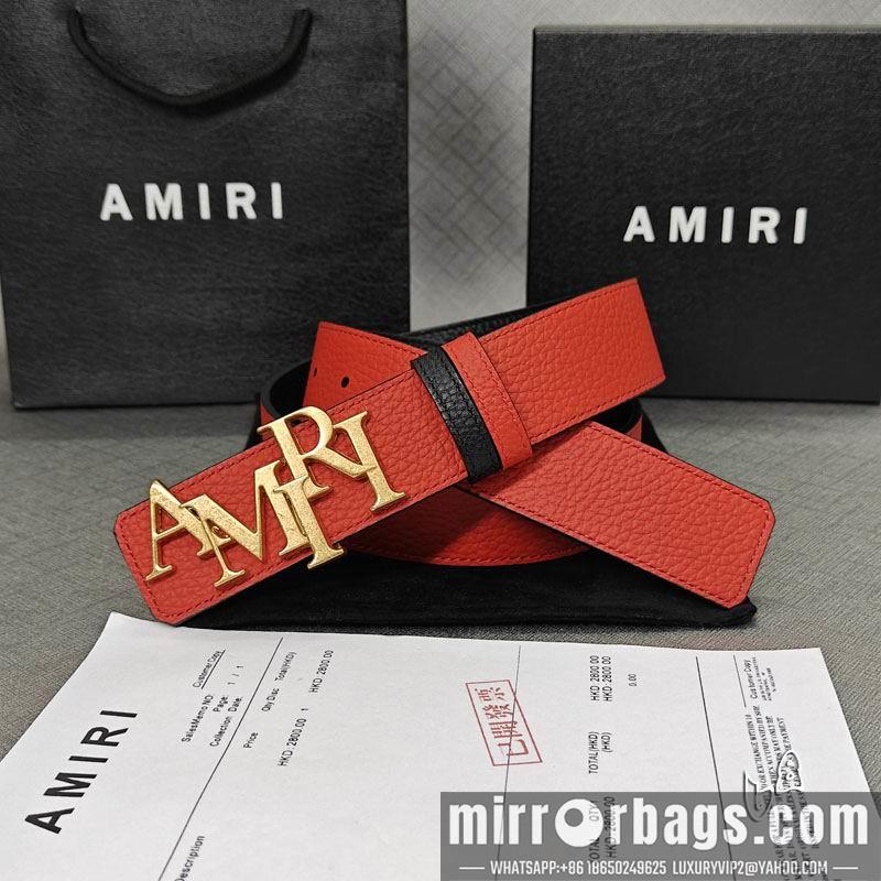 Amiri belt 38mmX90-125cm lb072301