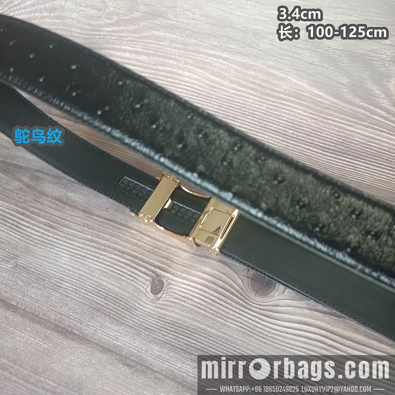Bercoc Cucinelli belt 34mmX100-125cm 8L03