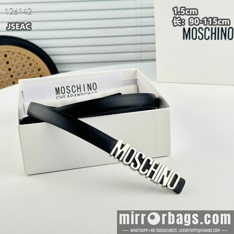 Moschino belt 15mmX90-115cm 8L01