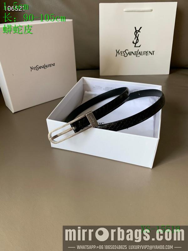 YSL Belt 15mmX90-105CM 8L606