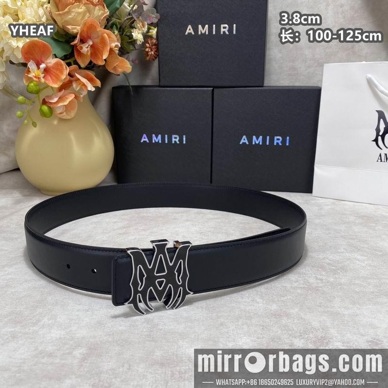 Amiri belt 38mmX100-125cm 8L36