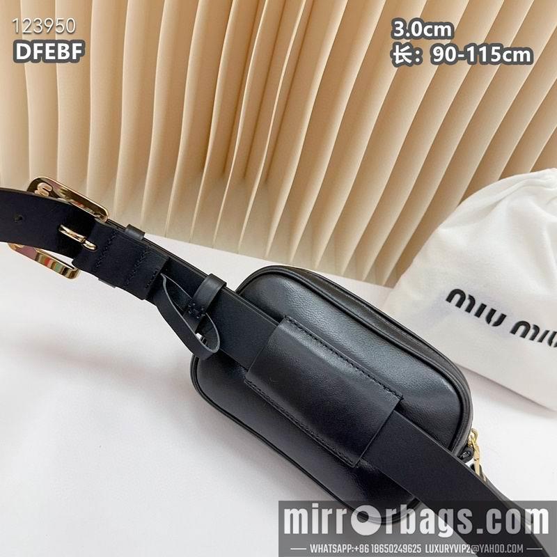 Miumiu belt 30mmX90-115cm 8L01