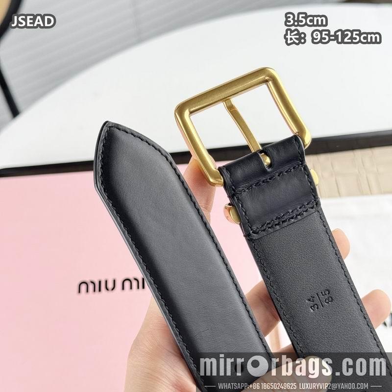 Miumiu belt 35mmX95-125cm 8L09