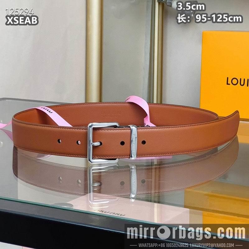 Miumiu belt 35mmX95-125cm 8L05