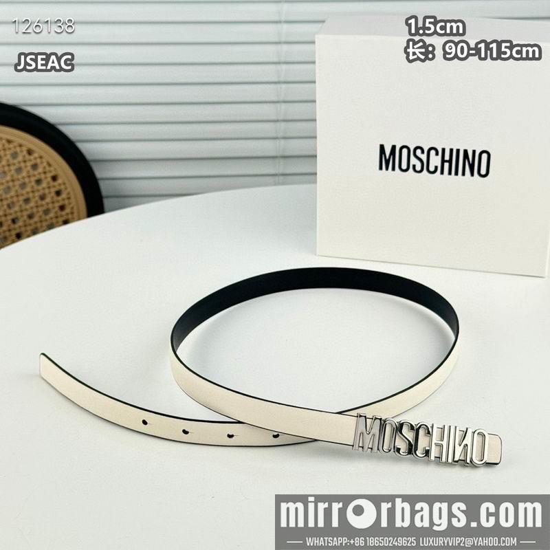 Moschino belt 15mmX90-115cm 8L01