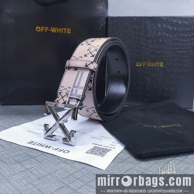 Off White belt 38mmX80-125cm lb082801