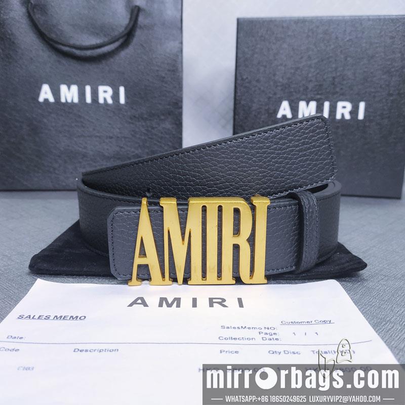 Amiri belt 38mmX80-125cm lb061202