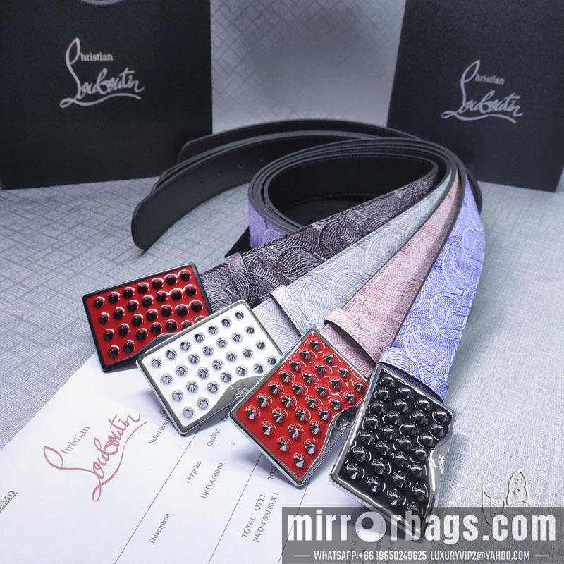 Louboutin belt 38mm 80-125cm lb061201