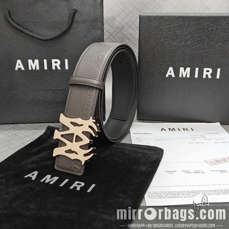Amiri belt 38mmX90-125cm lb01