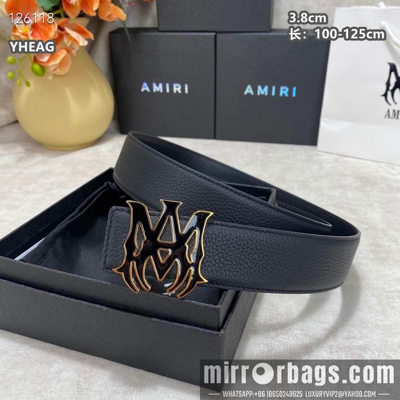 Amiri belt 38mmX100-125cm 8L12