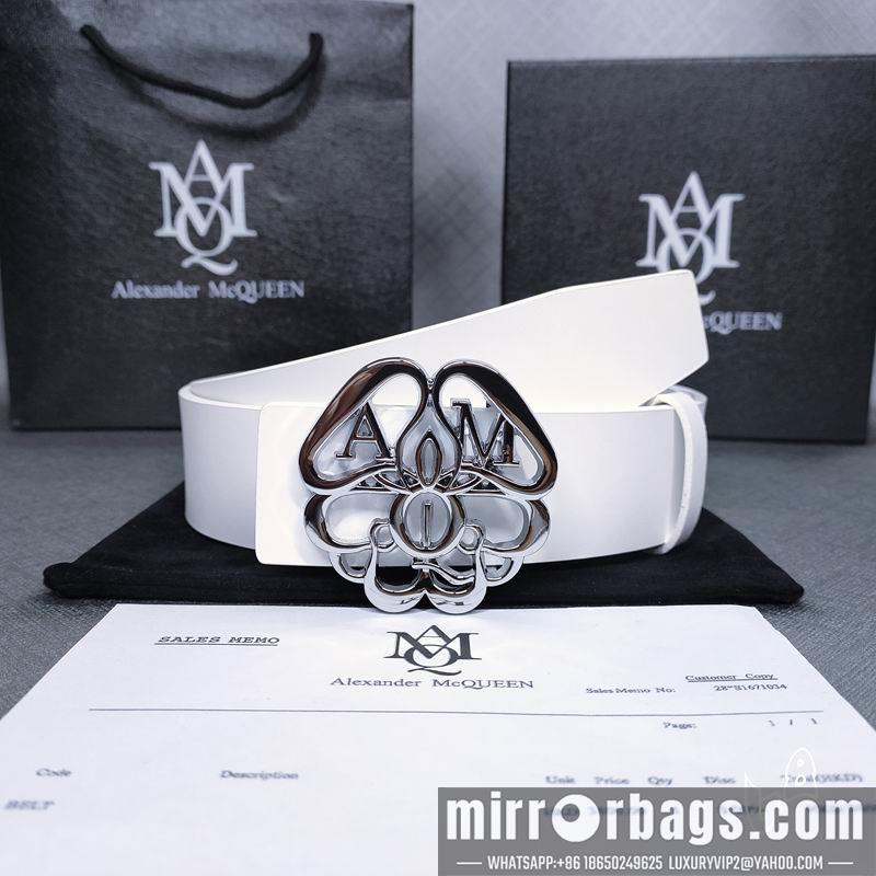 McQueen belt 38mmX80-125cm lb071801
