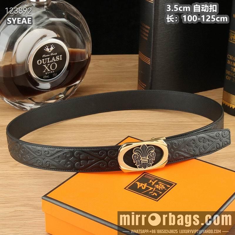 Chrome Hearts belt 35mmX100-125cm 8L03