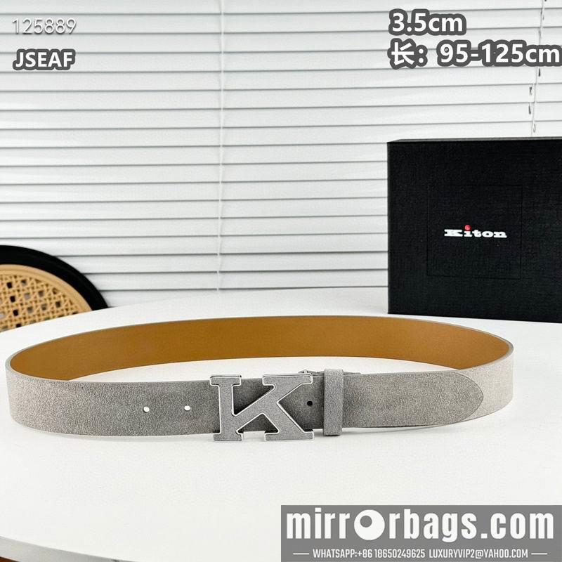 Kiton belt 35mmX95-125cm 8L02