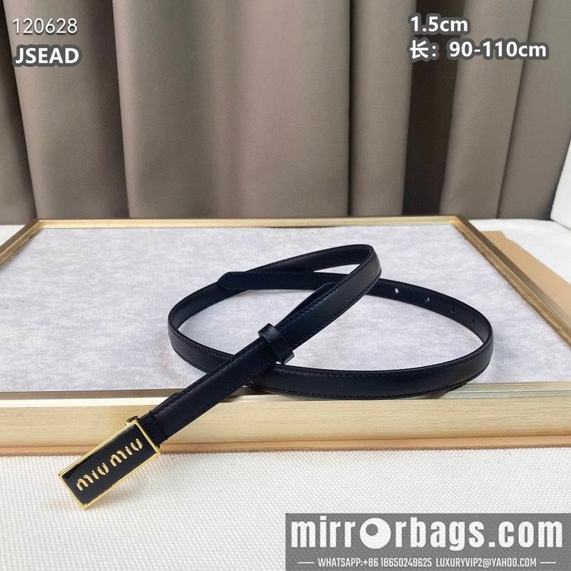 Miumiu belt 15mmX90-110cm 8L072001