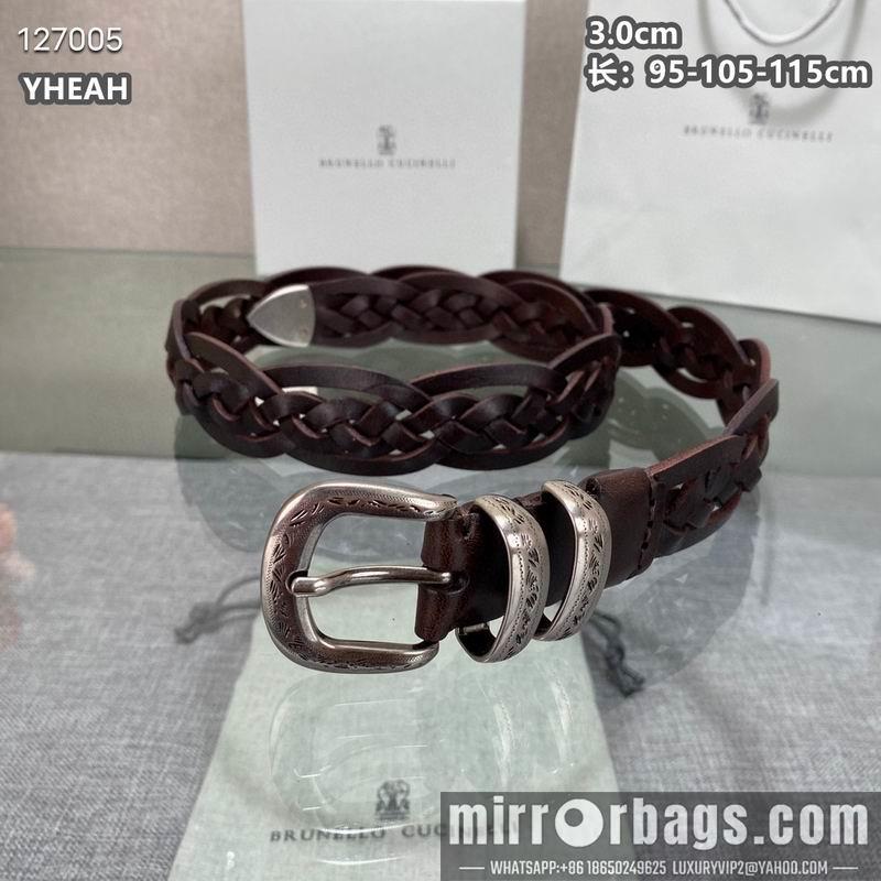 Brunello Cucinelli belt 30mmX95-105-115cm 8L02