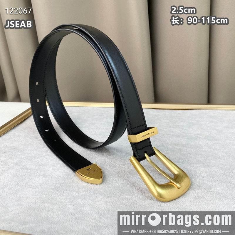 YSL belt 25mmX90-115cm 8L01