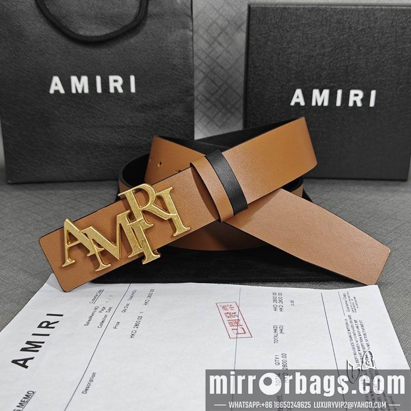 Amiri belt 38mmX90-125cm lb080202