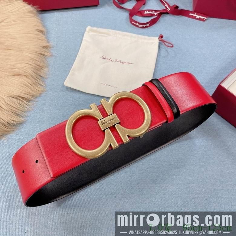 Ferragamo Belt 70mm 7D0519