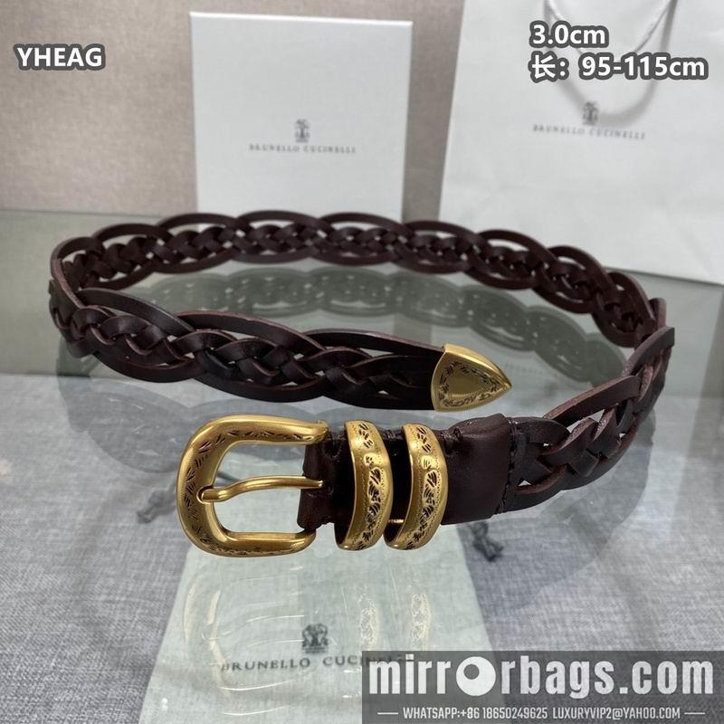 Brunello Cucinelli belt 30mmX95-115cm 8L05