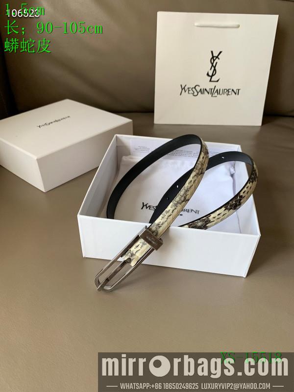 YSL Belt 15mmX90-105CM 8L606