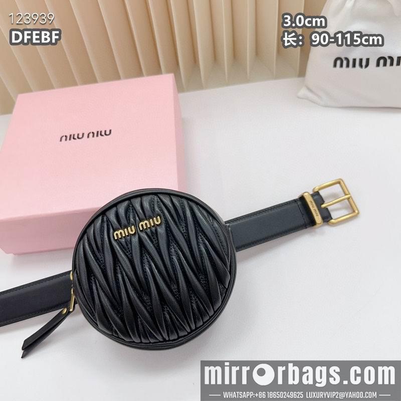Miumiu belt 30mmX90-115cm 8L02