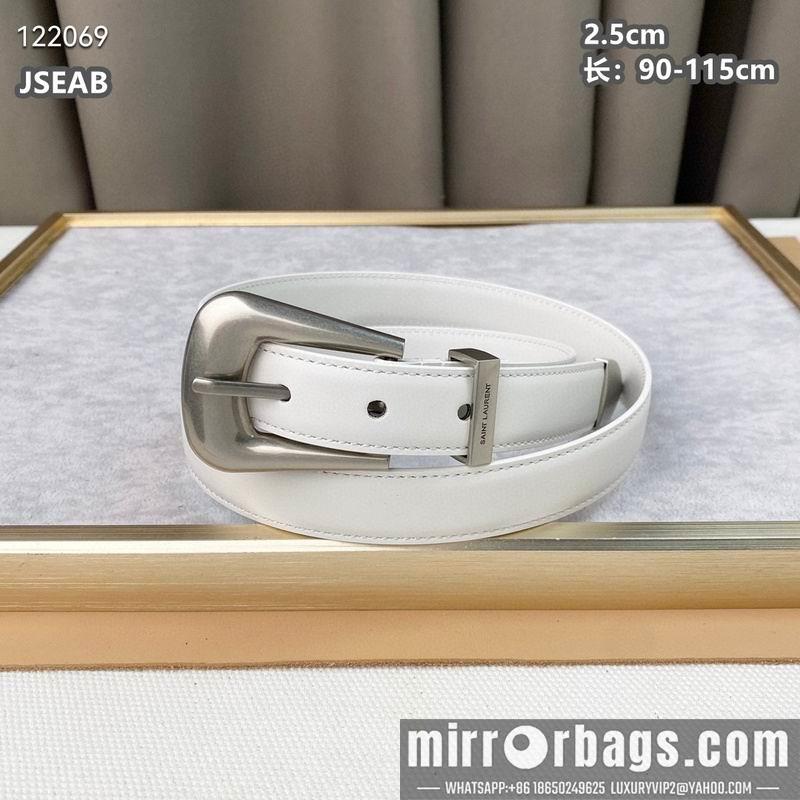 YSL belt 25mmX90-115cm 8L01