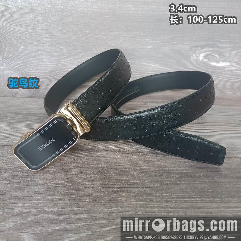 Bercoc Cucinelli belt 34mmX100-125cm 8L03