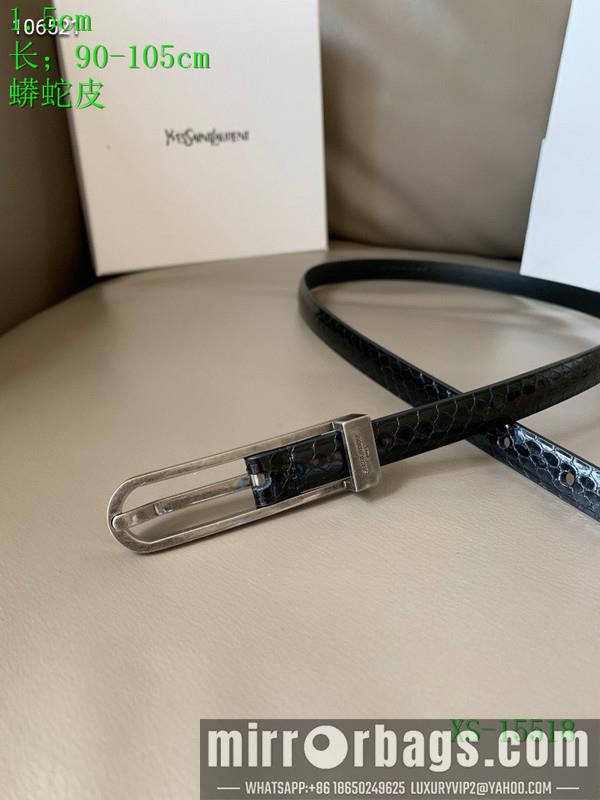 YSL Belt 15mmX90-105CM 8L606