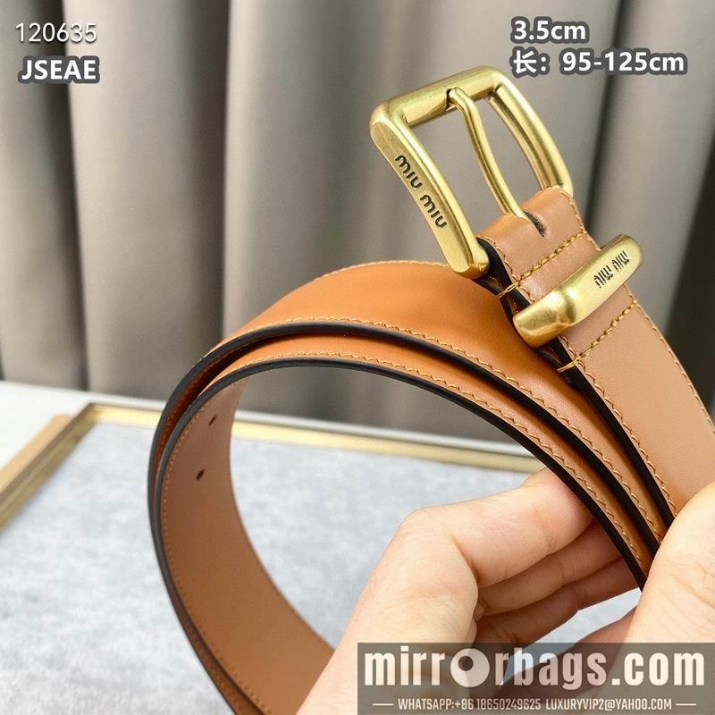 Miumiu belt 35mmX95-125cm 8L072002