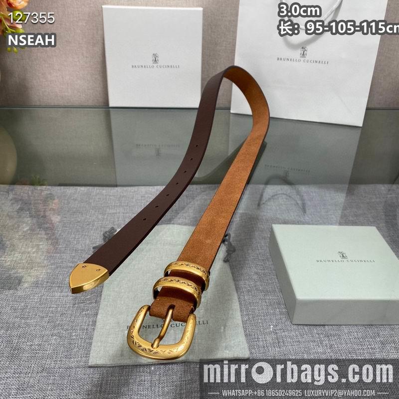 Brunello Cucinelli belt 30mmX95-105-115cm 8L01