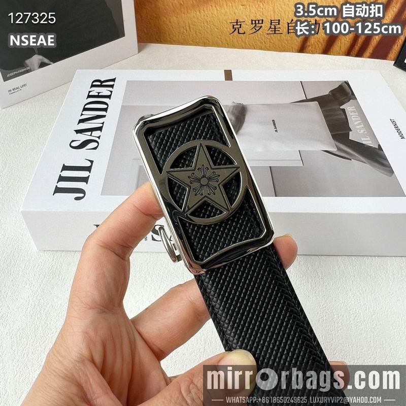 Chrome Hearts belt 35mmX100-125cm 8L04