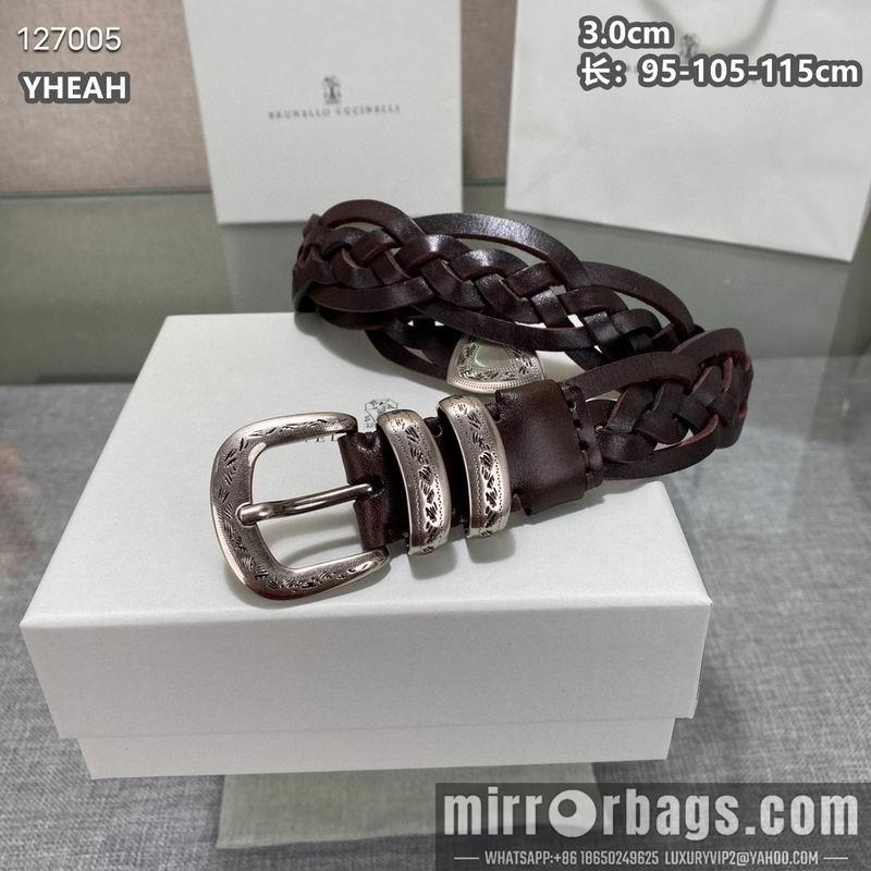 Brunello Cucinelli belt 30mmX95-105-115cm 8L02