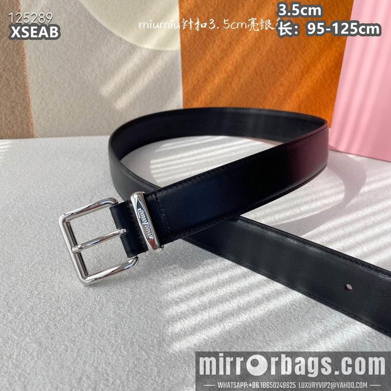Miumiu belt 35mmX95-125cm 8L05